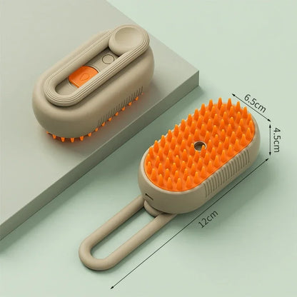 Steamy Pet Grooming Brush