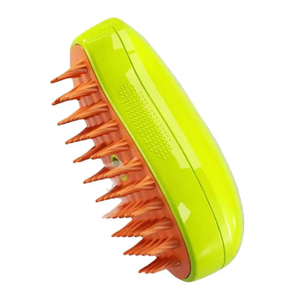 Steamy Pet Grooming Brush
