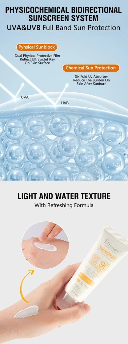 SPF 90+ Waterproof Sun Cream