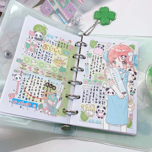 WAKAWAKA Glitter A7 Binder