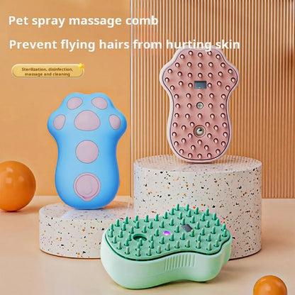 Steamy Pet Grooming Brush
